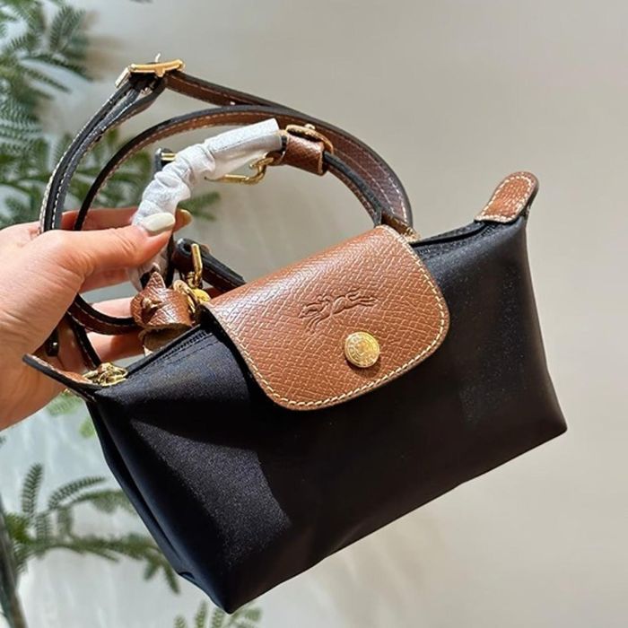 Оригинална мини чанта Longchamp Le Pliage