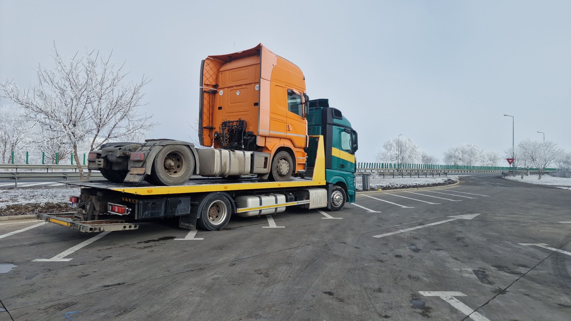 Mercedes-Benz Actros Platforma Fudraulica