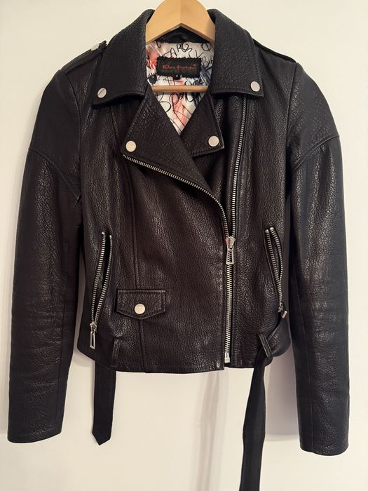 Geaca piele naturala