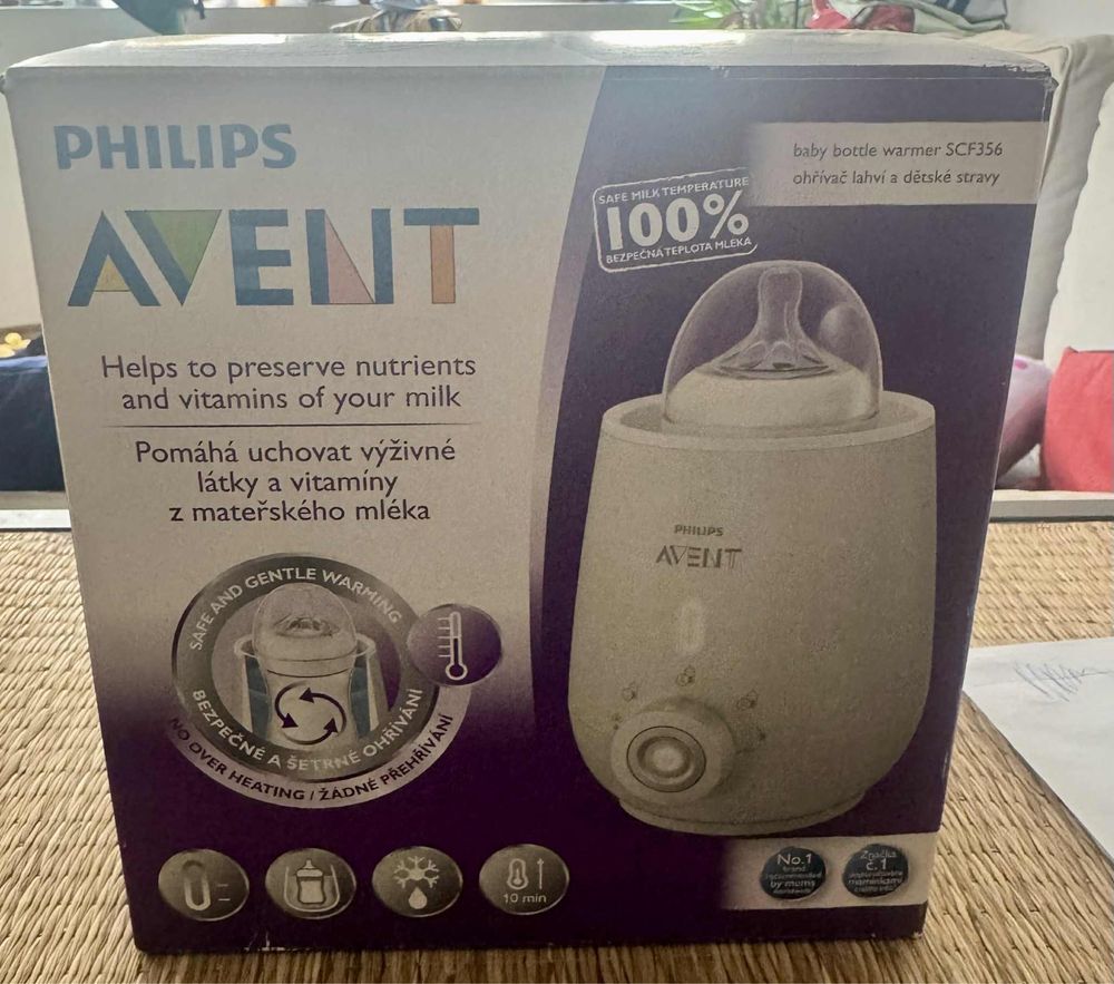 Уред за затопляне на кърма и храна Philips Avent
