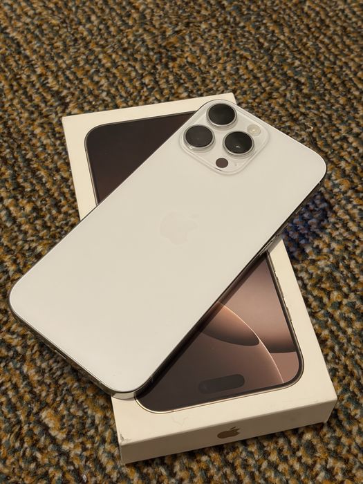 iPhone iPhone iPhone 16 pro max 256 gb baterie 99