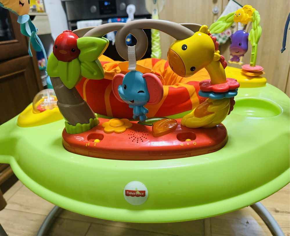 Бебешко Бънджи Fisher Price  Тропическа гора Roaring Rainforest