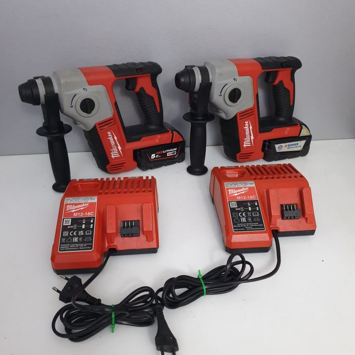 Milwaukee M18 BH Ciocan Rotopercutor SDS Plus Brushless 5.0AH
