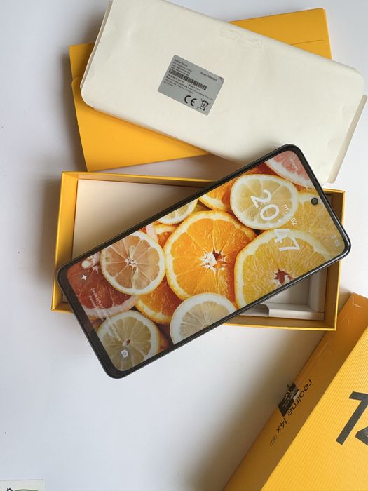 Мобилен телефон Realme 14x, 6 GB RAM, 128 GB, 5G, въглеродно черно