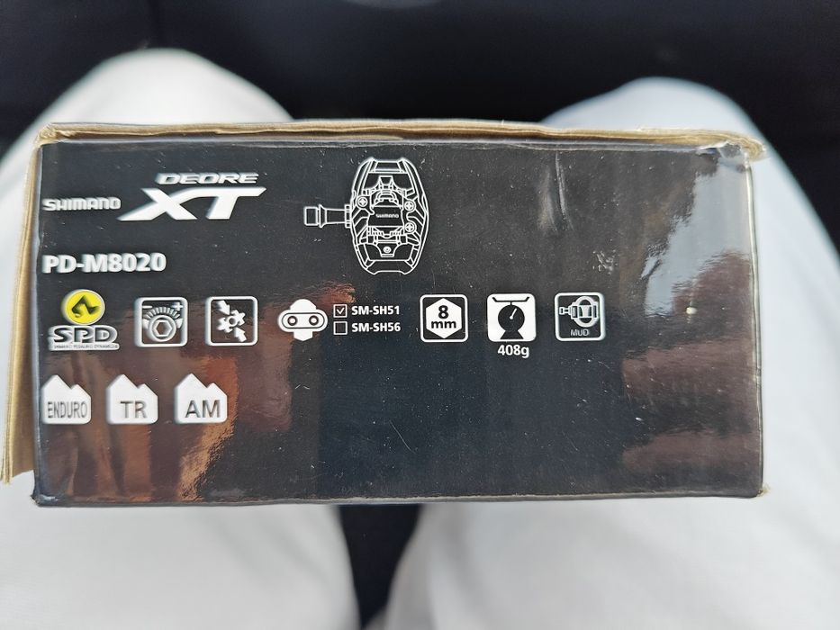 Чисто нови автоматични педали Shimano Deore XT PD-M8020