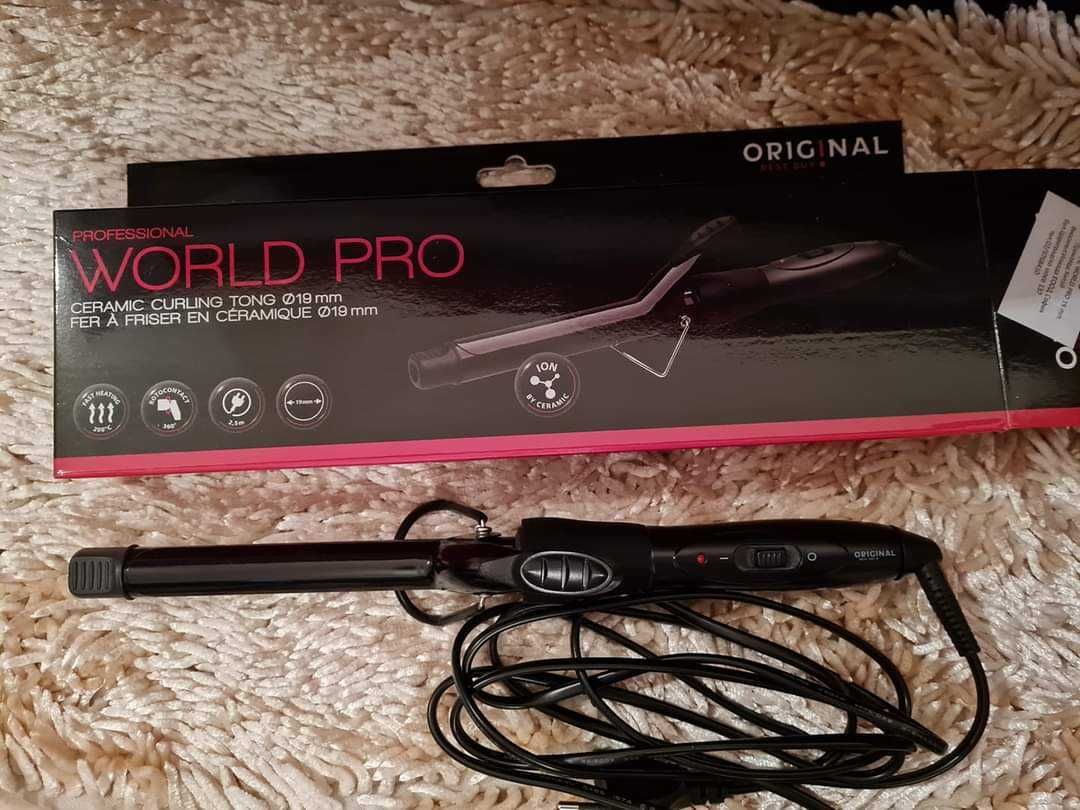 Маша за коса Original World Pro , 19 мм. (за афро къдрици)