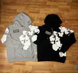 Hanorac Denim Tears Gri / Negru