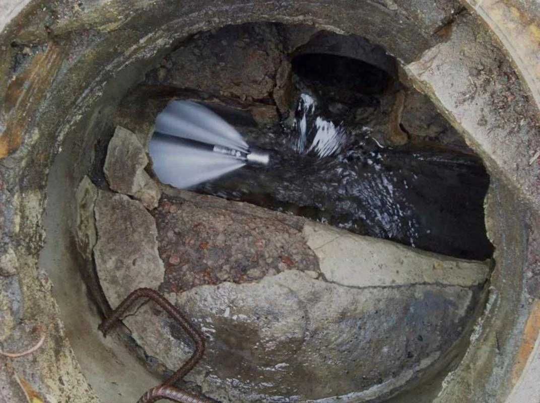 Прочистка канализация труб септика Напорная и механическая Сантехник