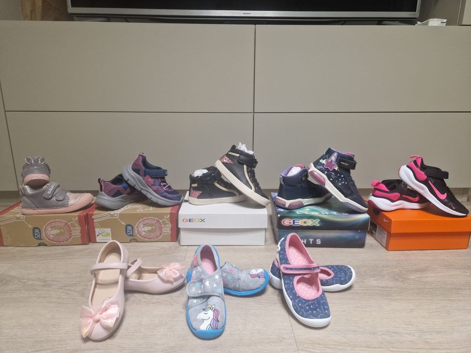 Обувки и пантофи за момиче, N. 25-27, Geox, D.D.Step, Befado