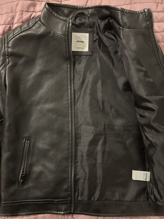 Geaca piele ecologica Sinsay