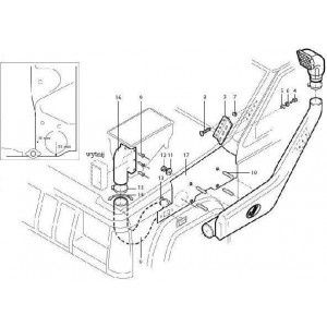 Snorkel JEEP Cherokee XJ