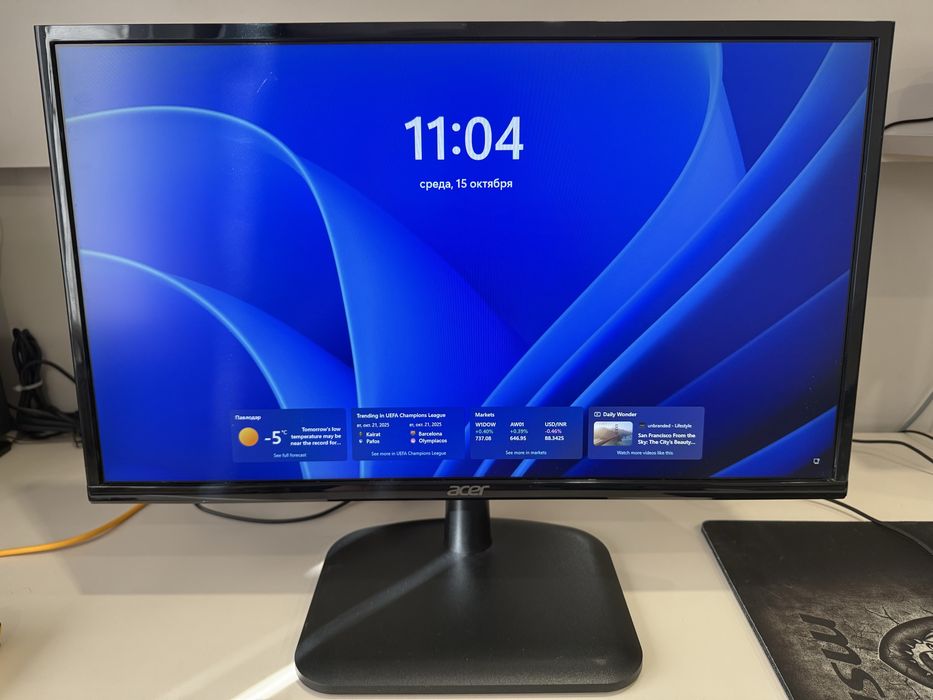 Монитор Acer 21.5, FHD, 75Hz