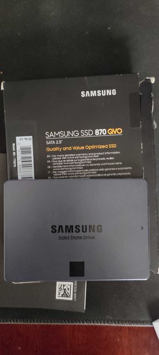 Solid-State Drive (SSD) Samsung 870 QVO, 2TB, SATA III, 2.5"