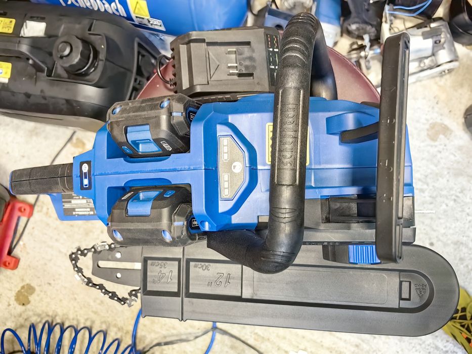 Продавам акумулаторна резачка Scheppach BCHS350-20Li PROS DUO и Schepp