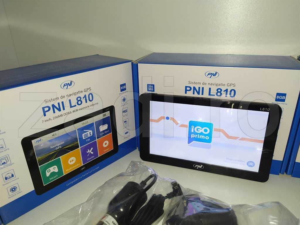Gps pni L807 - configurat camioane cu harti , poligoane, adr, firme