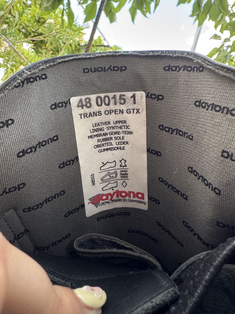 Мото ботуши Daytona Trans Open GTX - размер 48