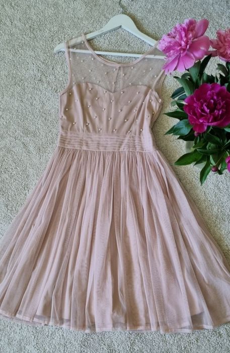 Rochie din tulle cu aplicații Marimea M