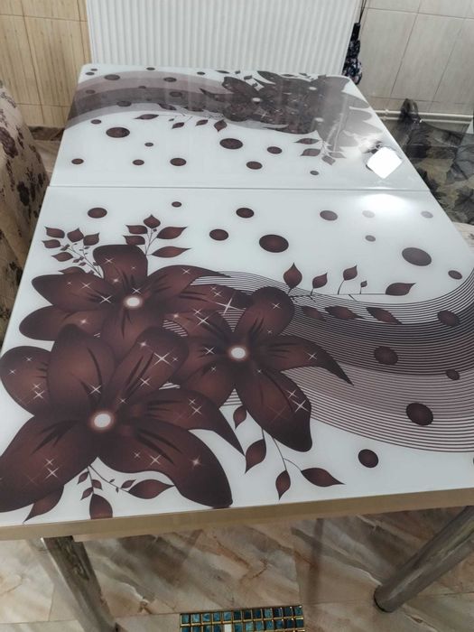 Vind masa de bucatarie cu 6 scaune