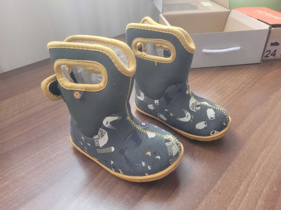 Cizme pentru Primii Pasi, Baby Bogs, Spaceman Farm Loden 22 - 14,5