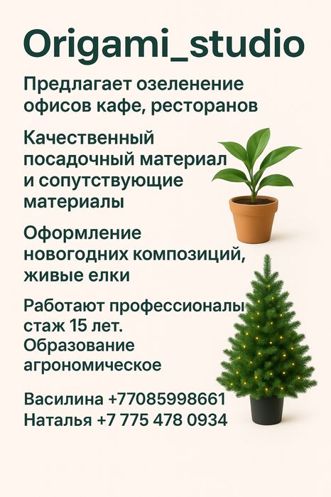 Профессиональное озеленение коммерческих пространств «под ключ»