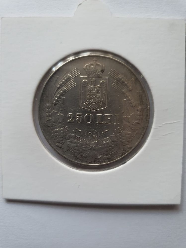 Moneda 250 lei 1941