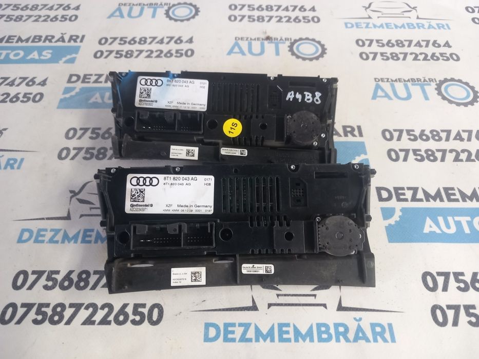 Panou Modul Unitate Comanda AC Climatronic Audi a4 b8 A5