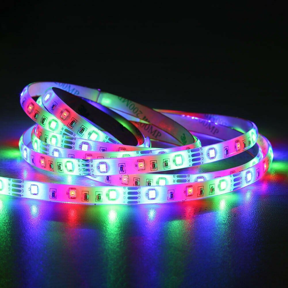 Banda LED 5metri,multicolora,telecomanda 24 butoane,pentru interior