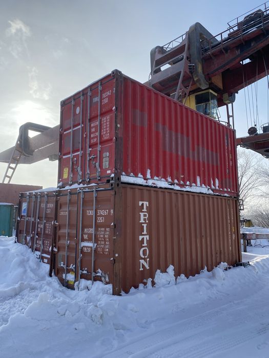 Контейнера 20 футовые Идеальном  Состоянии Большом Количестве БАЛХАШЕ.