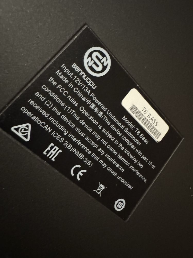 subwoofer t8 bass