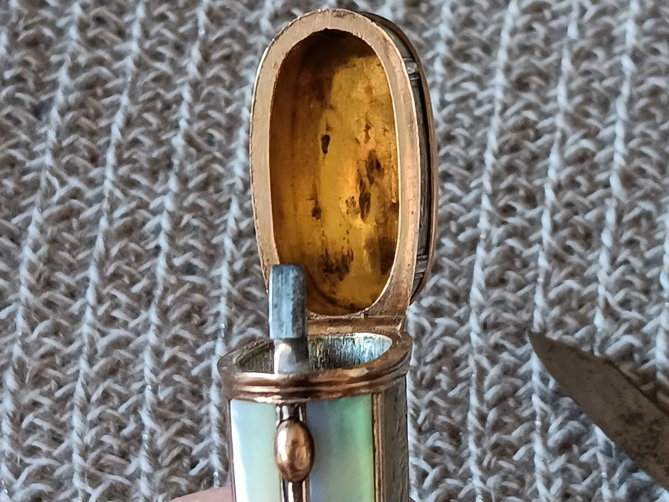 1700s Trusou de voiaj trusa de manichiura aur 14kt perioada 1800