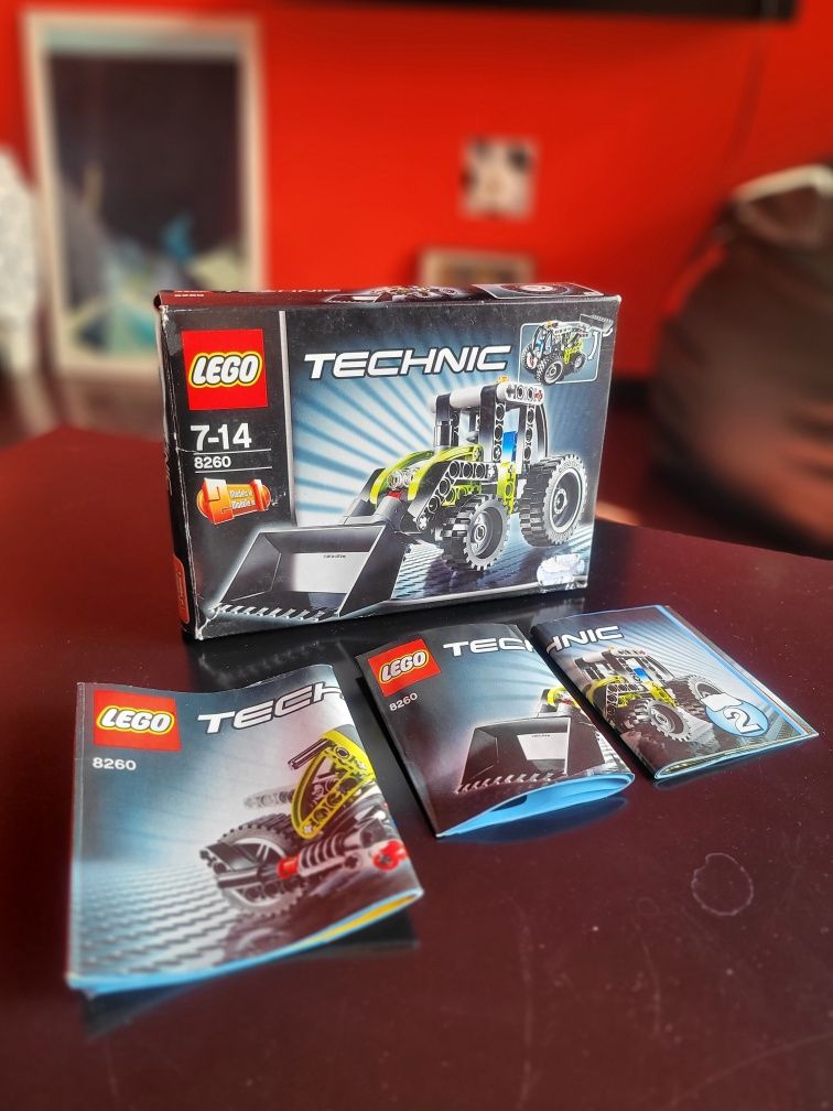 Lego Technic - 2в1 - Мотор и трактор 8260