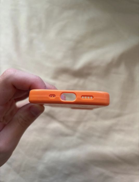 Husă iPhone 13 mini, Portocaliu, MagSafe