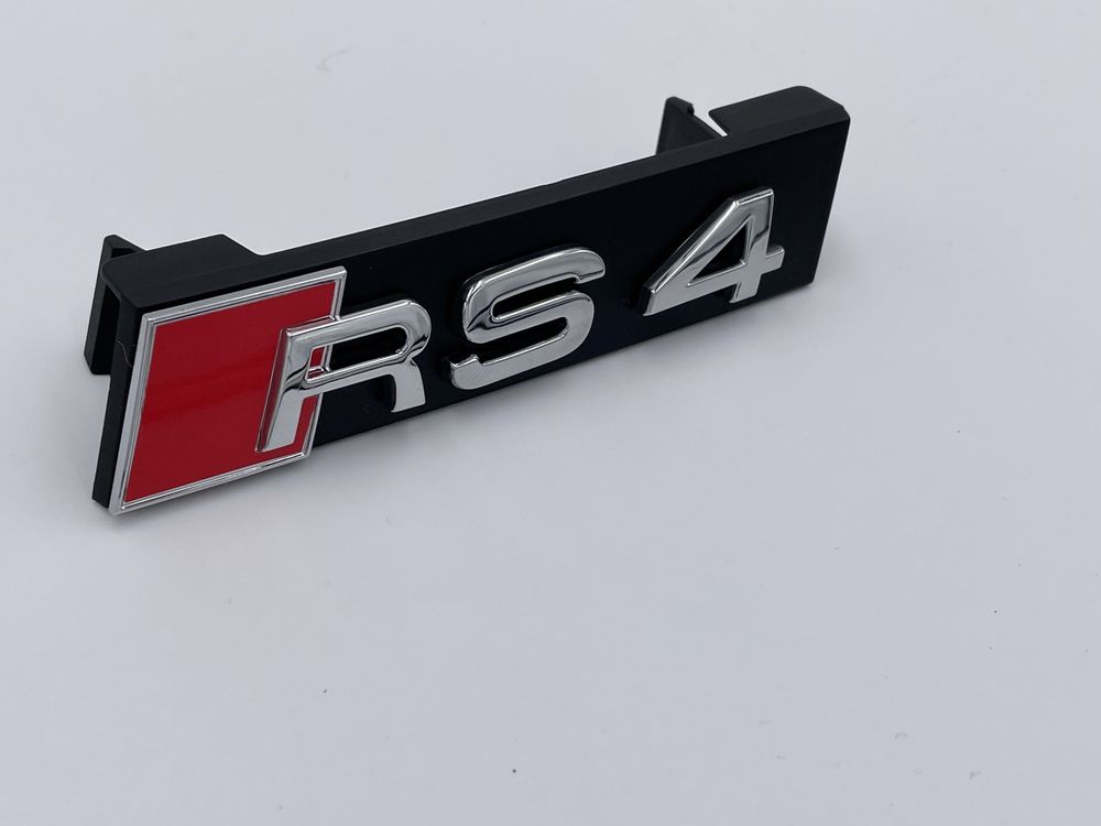 Set Embleme Audi RS4 crom s-line