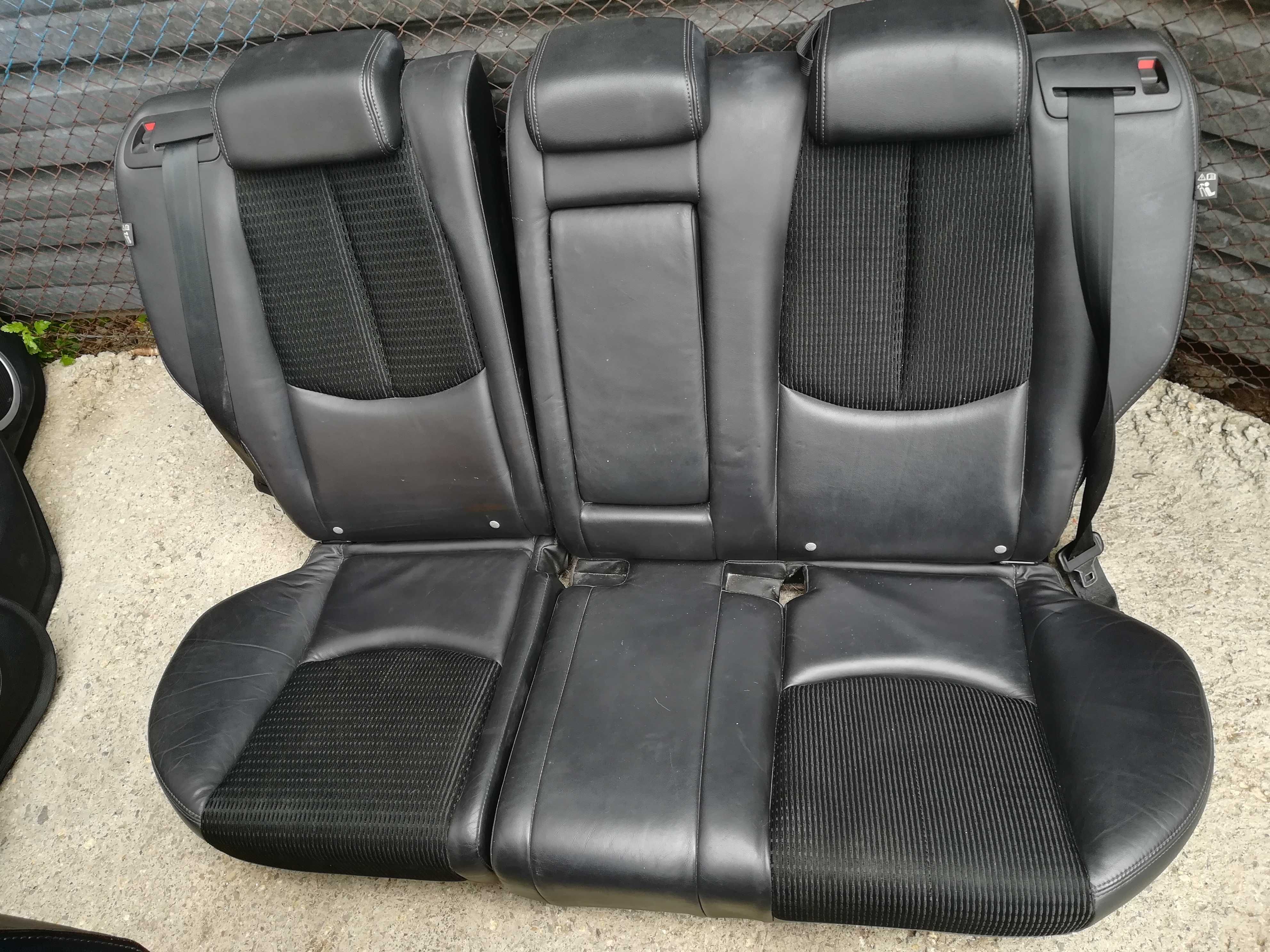 Mazda / Мазда 6 черен кожен салон / кожени седалки / кори врати