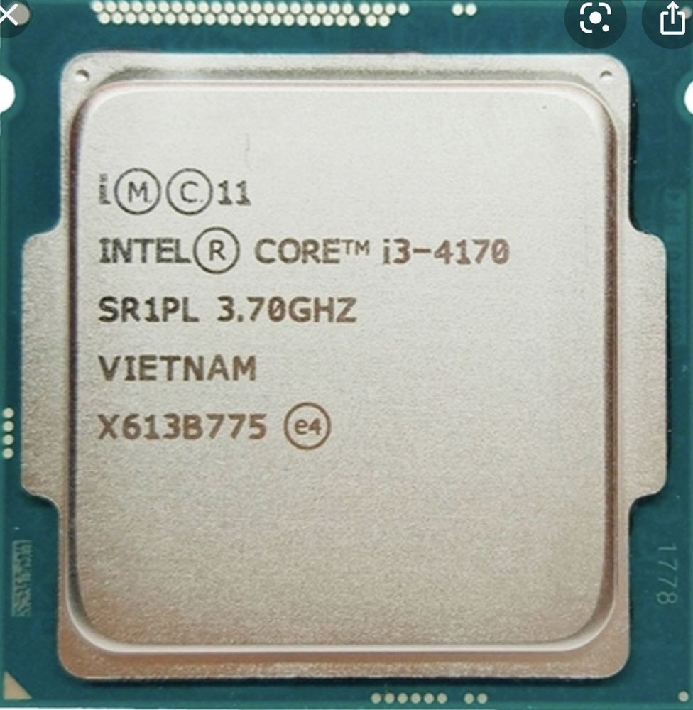 Процессор Intel Core i3 - 4170 Haswell (3700MHz, LGA1150, L3 3072Kb