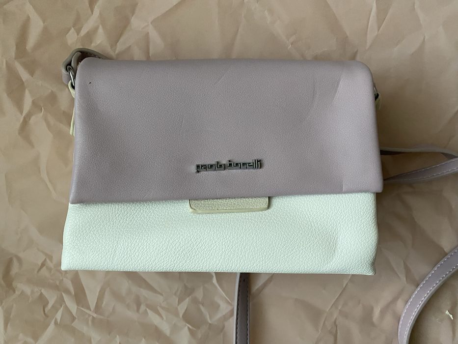 Нова малка  лилава чанта Paolo Bocheli