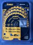 De vanzare set 3 discuri fierastrau circular  DeWalt