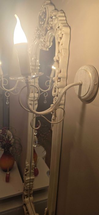 стенни лампи тип свещ 2бр.