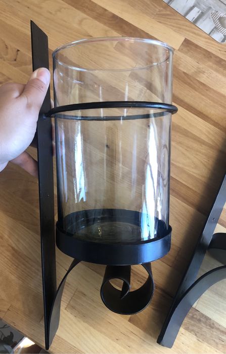 Suport metalic perete decorativ (2buc)