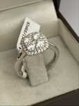 Inel aur alb 18kt. cu diamante 0.98ct