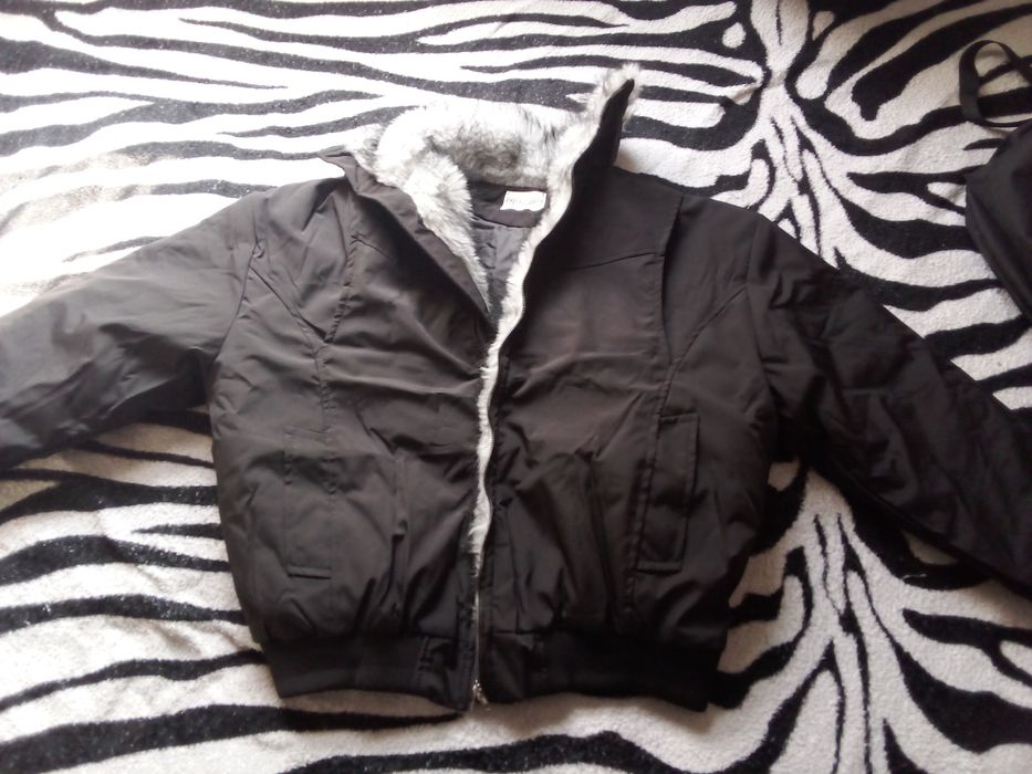 Курта бомбер с мехом