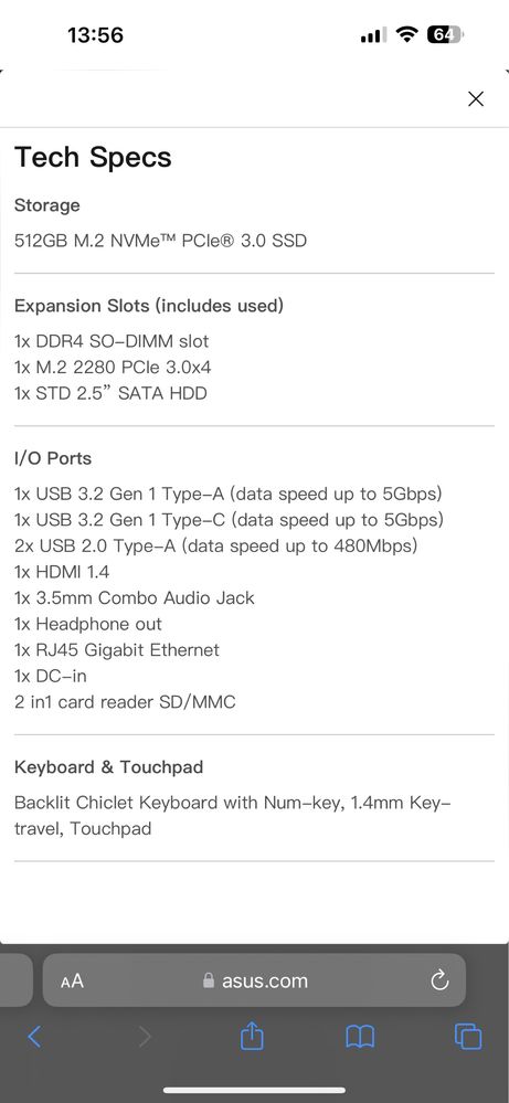 Laptop Performant Asus X571GT-AL147