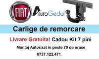 Carlig Remorcare FIAT Doblo PickUp 2000-2009 - Omologat RAR si EU