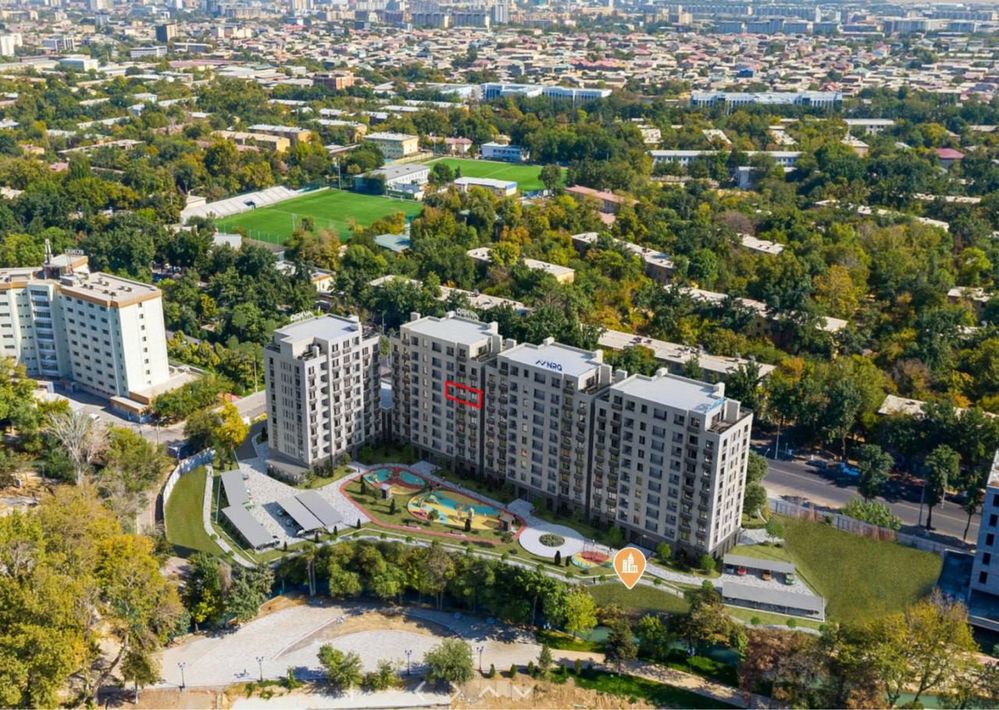 Продам коробку в NRG PARK 3/7/9 Метро Гафур Гулям 102м2