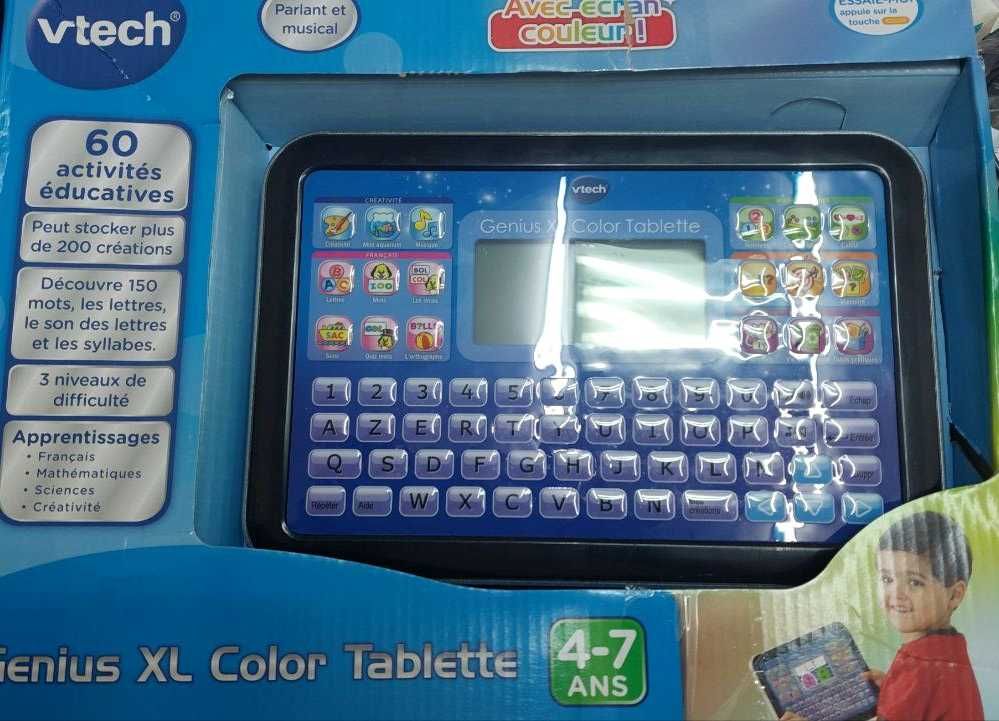 Детски таблет Vtech Genius XL, образователен таблет за деца