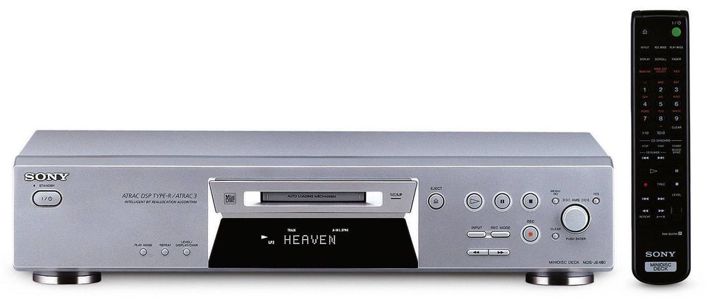 Мини диск Соний. Mini disk Sony