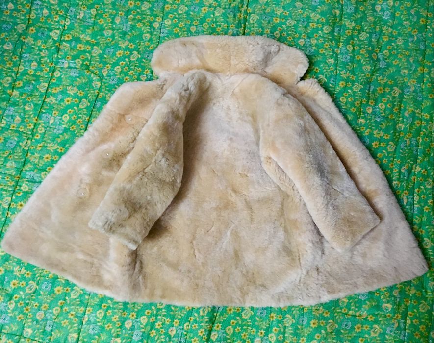 Шубка натуральная детская