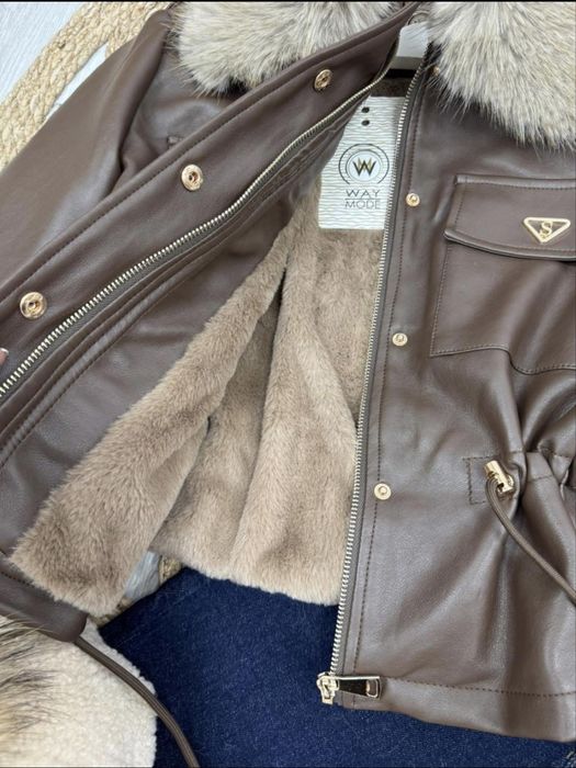 Кожено яке дебело