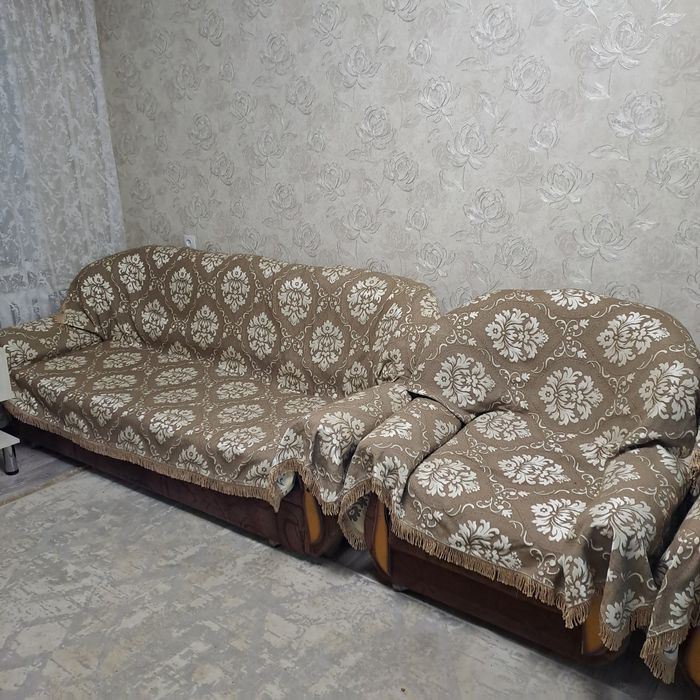 Диван + кресло( б/у)