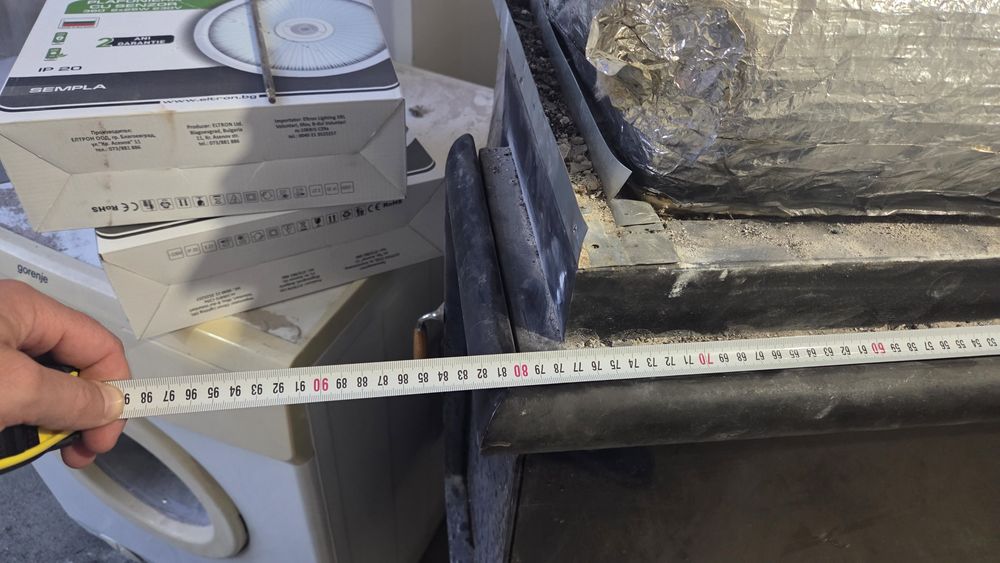 Камина за вграждане с водна и въздушна риза